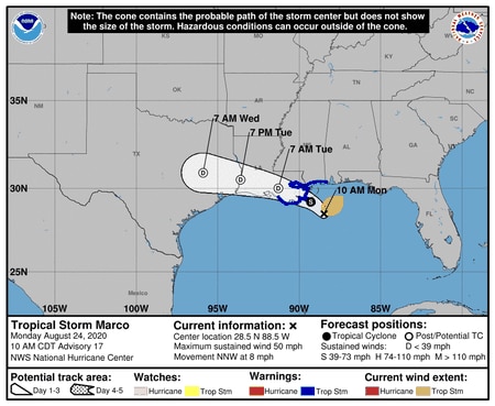 Tropical Storm Marco